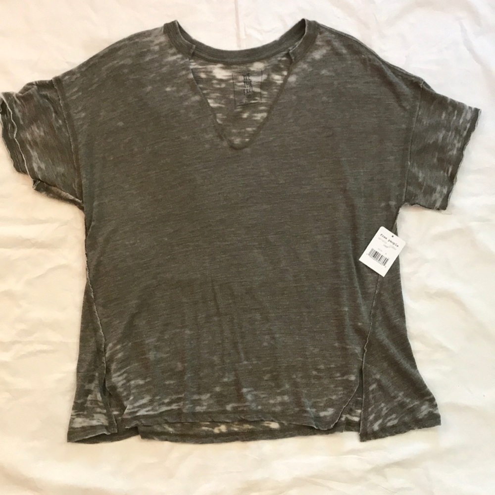 NWT Free People V-neck Tee